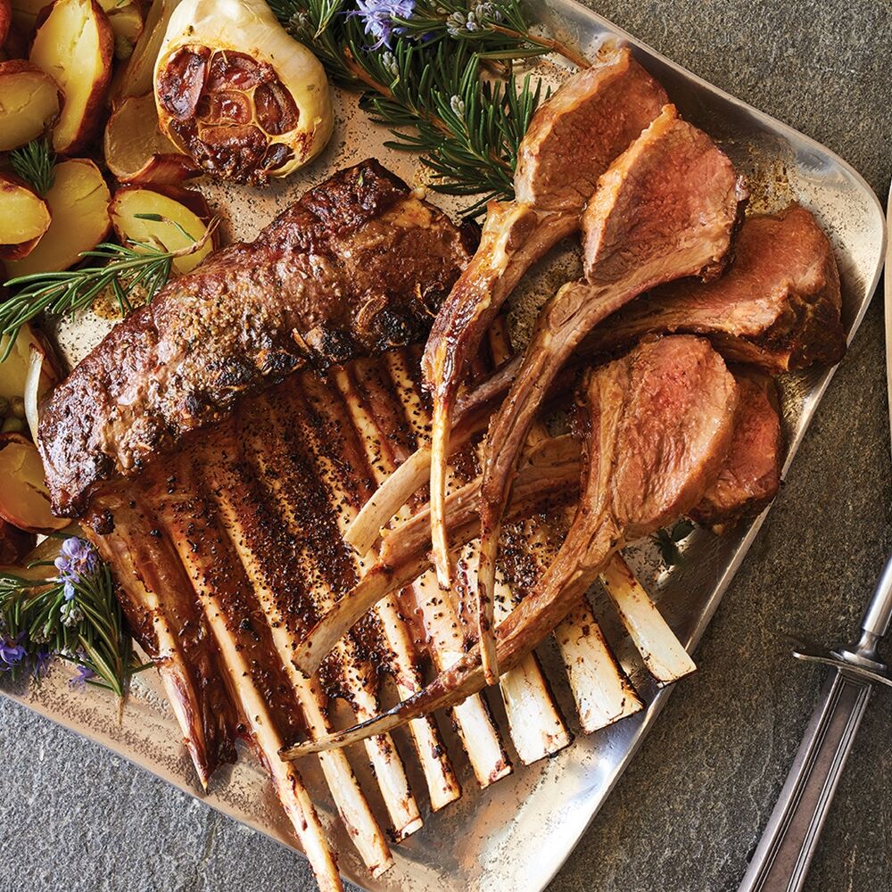 rack of lamb with chops