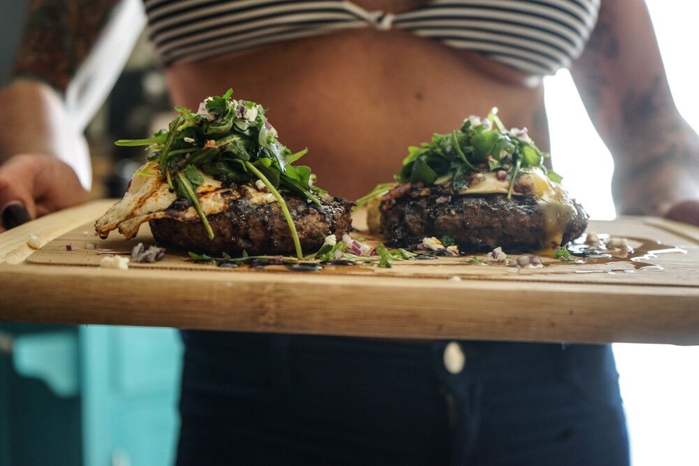 Honestly The Best Bison Burger "The Honest Bison" ShutupEAT