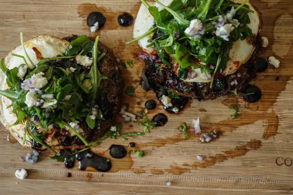 Honestly The Best Bison Burger "The Honest Bison" ShutupEAT