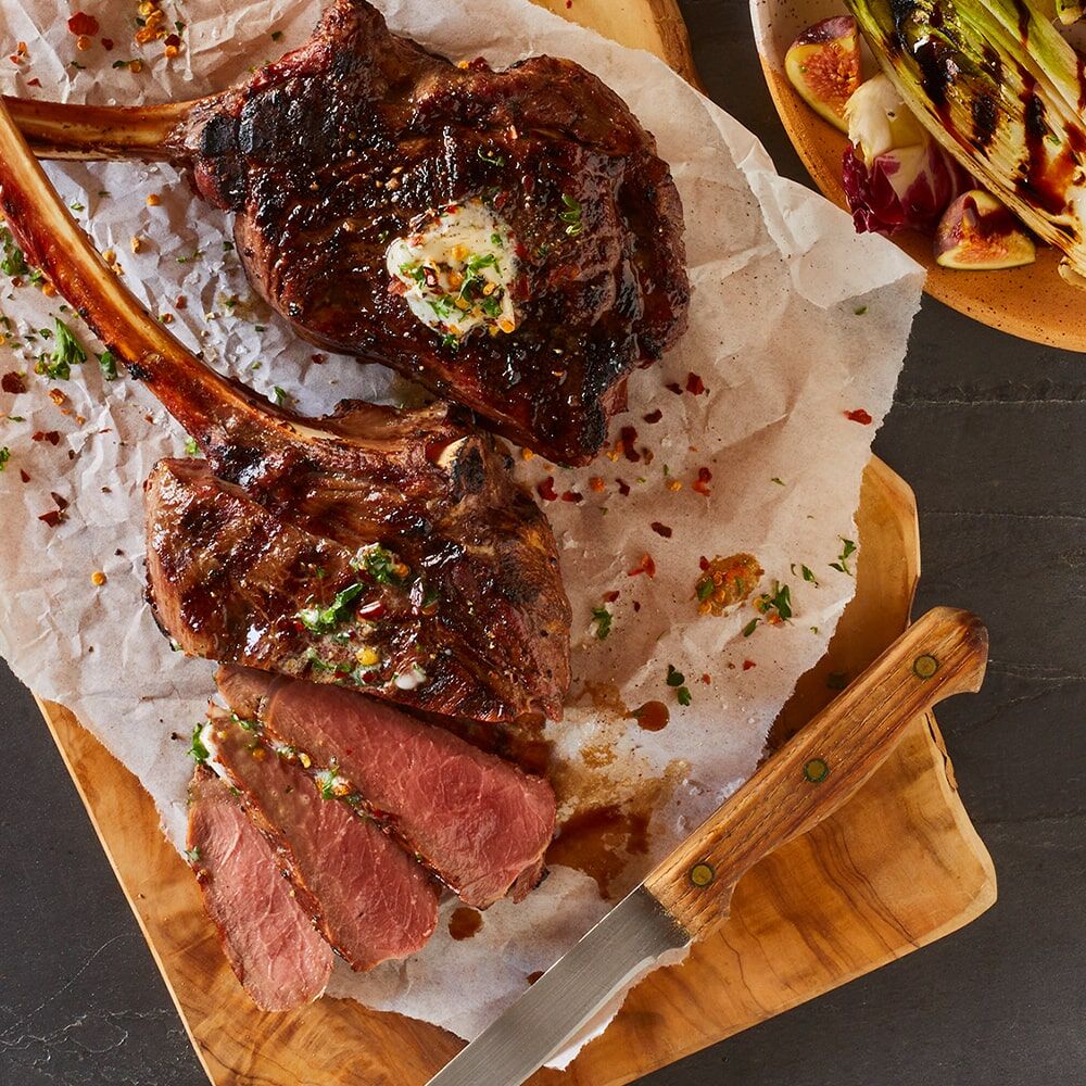 Tomahawk Bison Steak