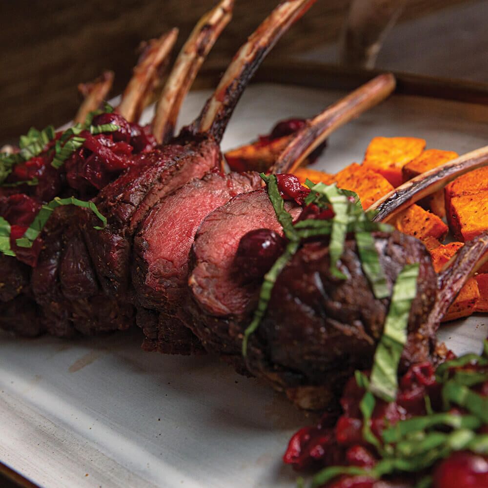 venison french rack roast